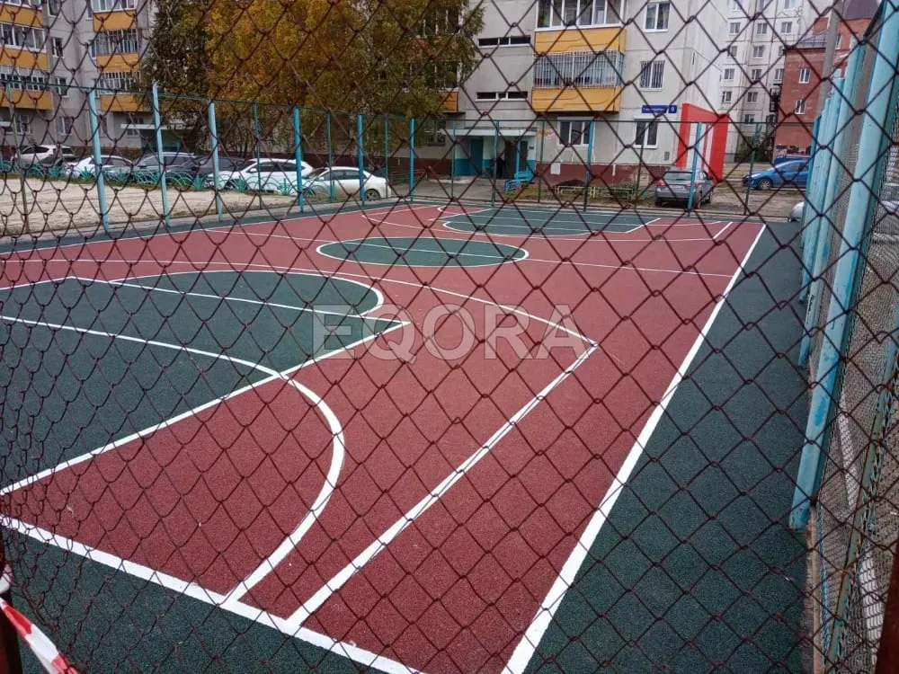 Резиновые покрытия из крошки для спортивных площадок в Красногорске